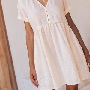 ROVE Sunchaser Dress – XS – Coconut